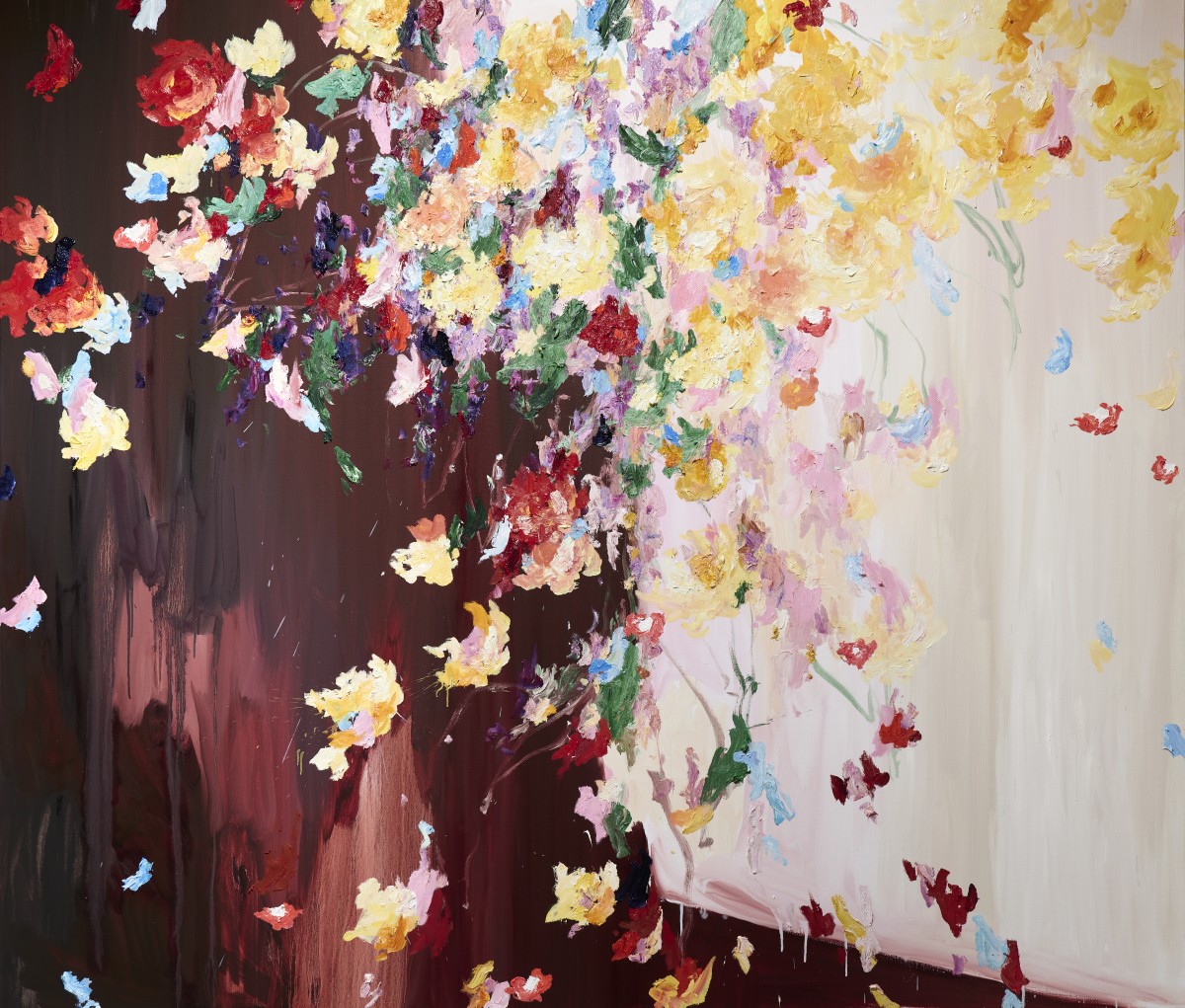 Valeriana, a Wildflower Fields painting by Arne Quinze