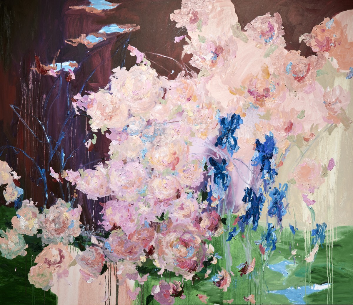 Thalictrum, a Wildflower Fields painting by Arne Quinze