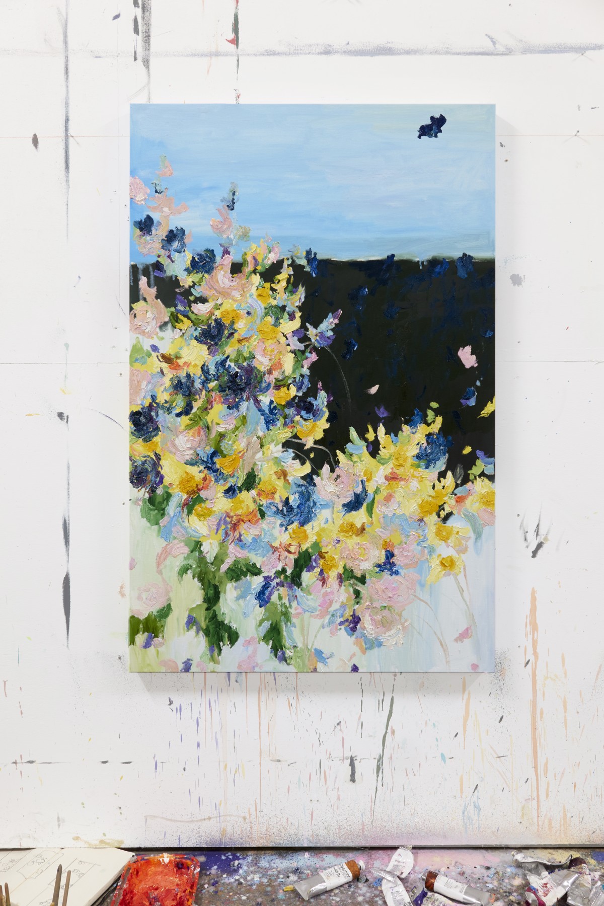 Maanelys I, a Wildflower Fields painting by Arne Quinze
